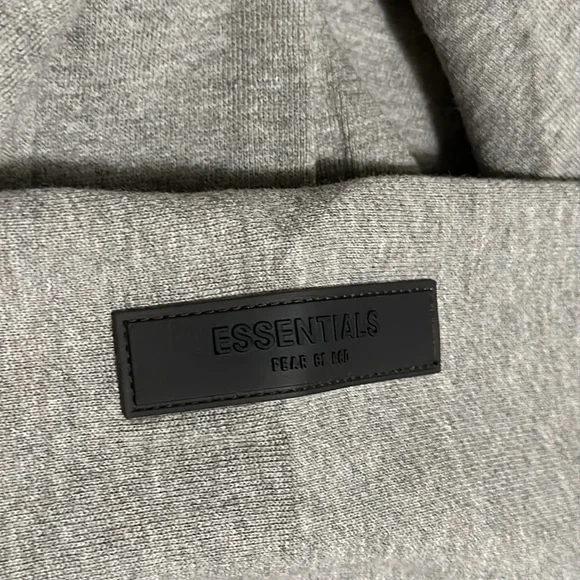Fear of God Essentials Hoodies Pullover Dark Oatmeal - Picture 8 of 12
